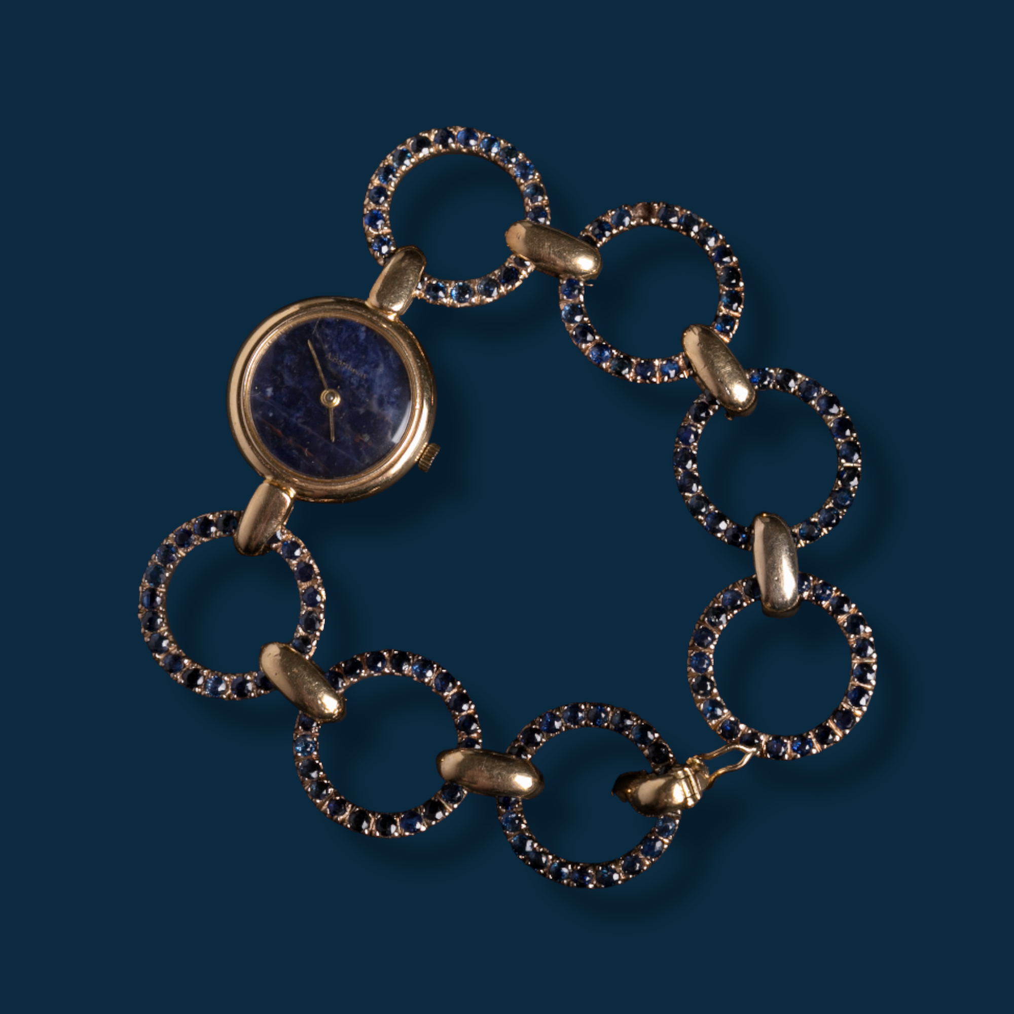 Bracelet De Montre En Argent Massif Vintage Alexis Barthelay - Pièce Unique