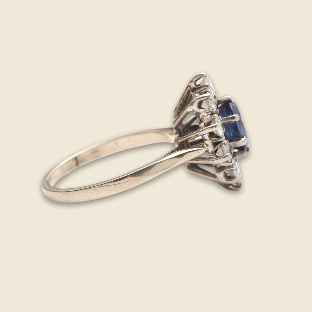 Bague vintage "True Blue"