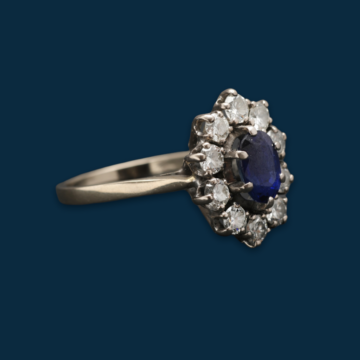 Bague vintage "True Blue"